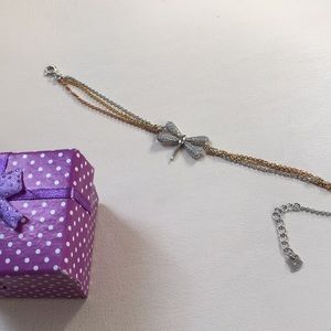 Silver dragonfly bracelet- suitable for gift